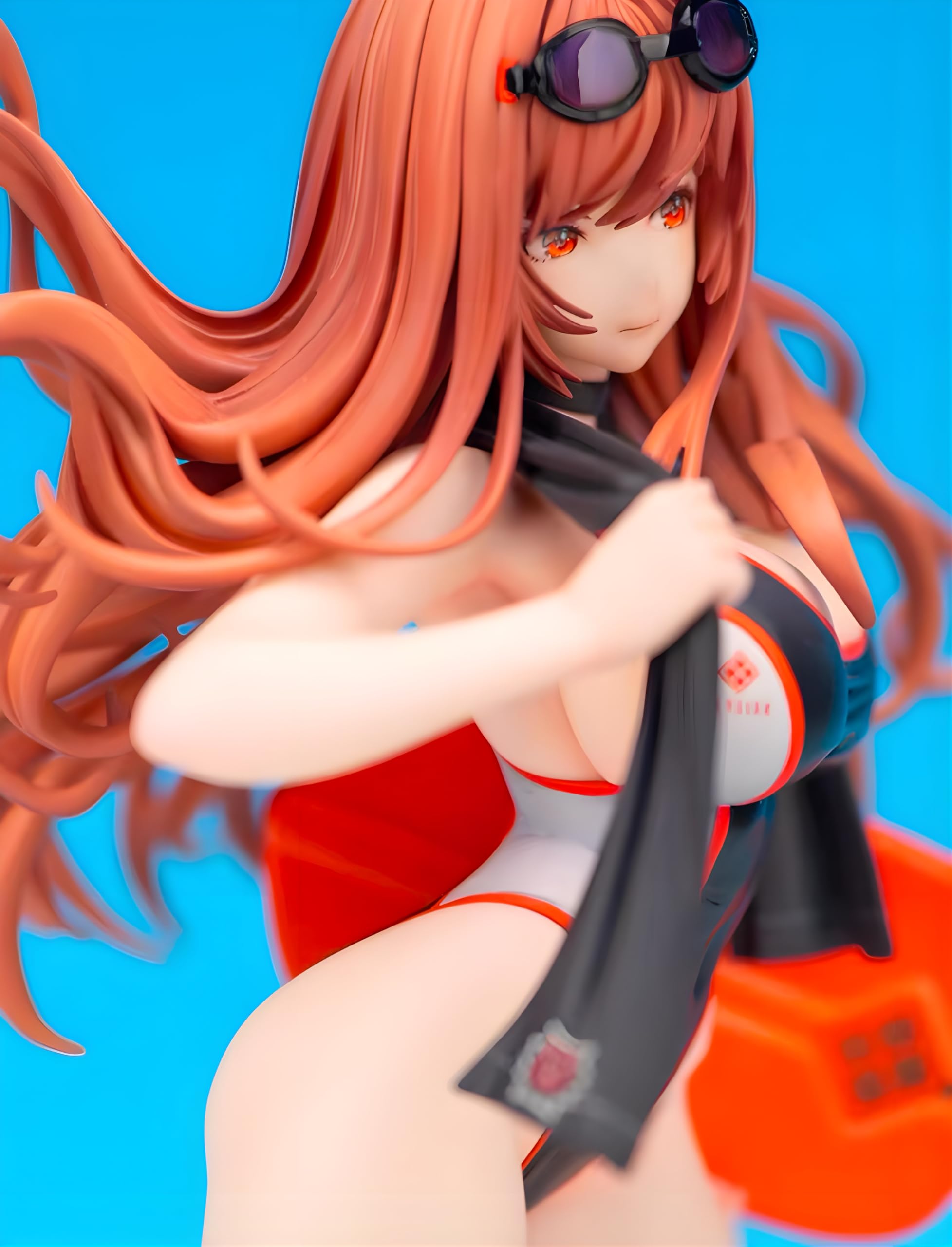 1/7正規品ガレージキット NIKKE ラピ:レッドフレーバー / 未塗装未組立 勝利の女神：NIKKE」よりセクシーな水着姿の「ラピ：レッドフード